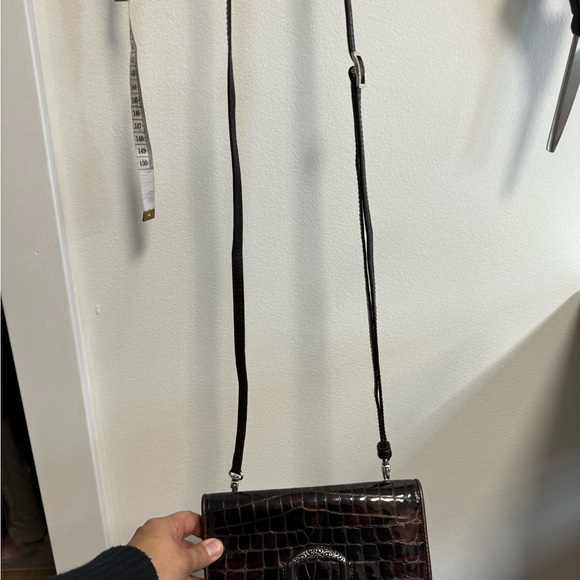 Brighton chocolate Patent Leather Wallet - Picture 4 of 15